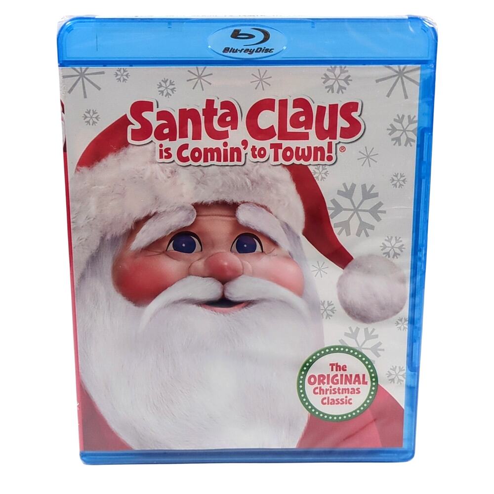 Santa Claus is Comin' to Town Blu-Ray Fred Astaire Mickey Rooney New Sealed